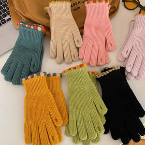 Women's Knitted  Touch Screen Gloves