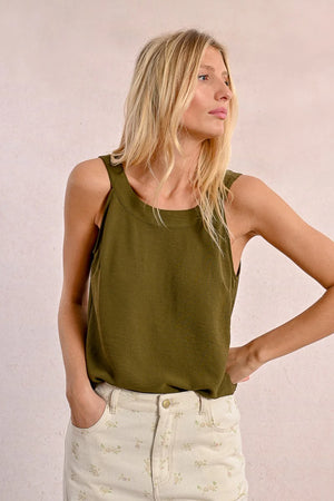 Rita Backless Top