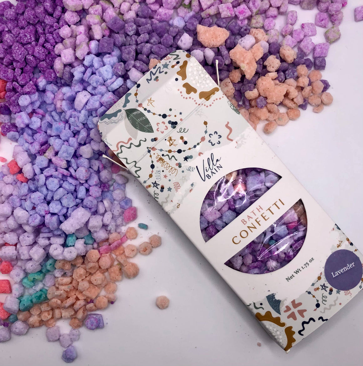 Lavender Bath Confetti