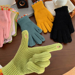 Women's Knitted  Touch Screen Gloves