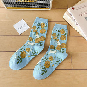 Rufia - Blue Series Women's Socks