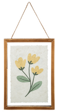 Meadow Floral Wall Decor in Floating Fram