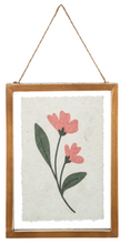 Meadow Floral Wall Decor in Floating Fram