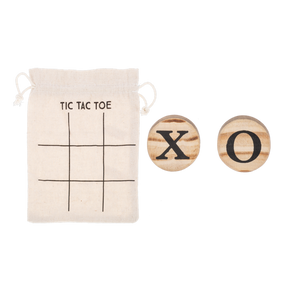 Woodslice Tic Tac Toe with Bag