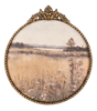 Gold Ornate Frame Vintage Landscape