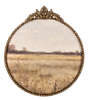 Gold Ornate Frame Vintage Landscape