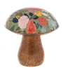 Flower Pattern Mushroom Decor