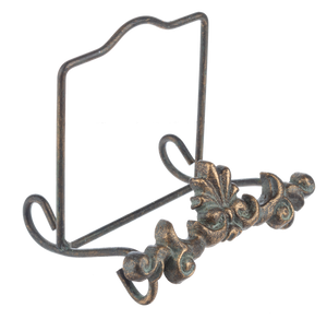 Antique Gold Scroll Easel