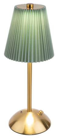 12HR Gold Cordless LED Touch Lamp
