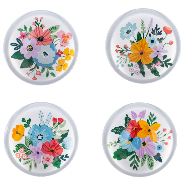 Floral Bloom Paper Weight