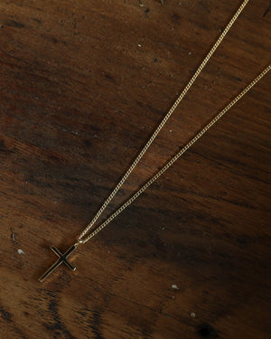 Daisy Cross Pendant Necklace