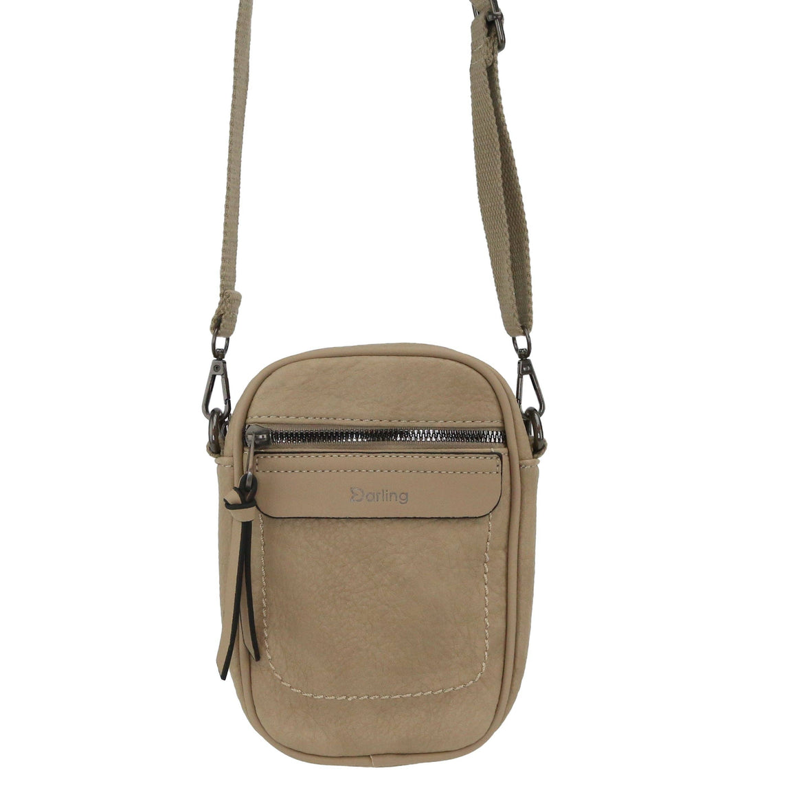 Vegan Leather Crossbody Bag