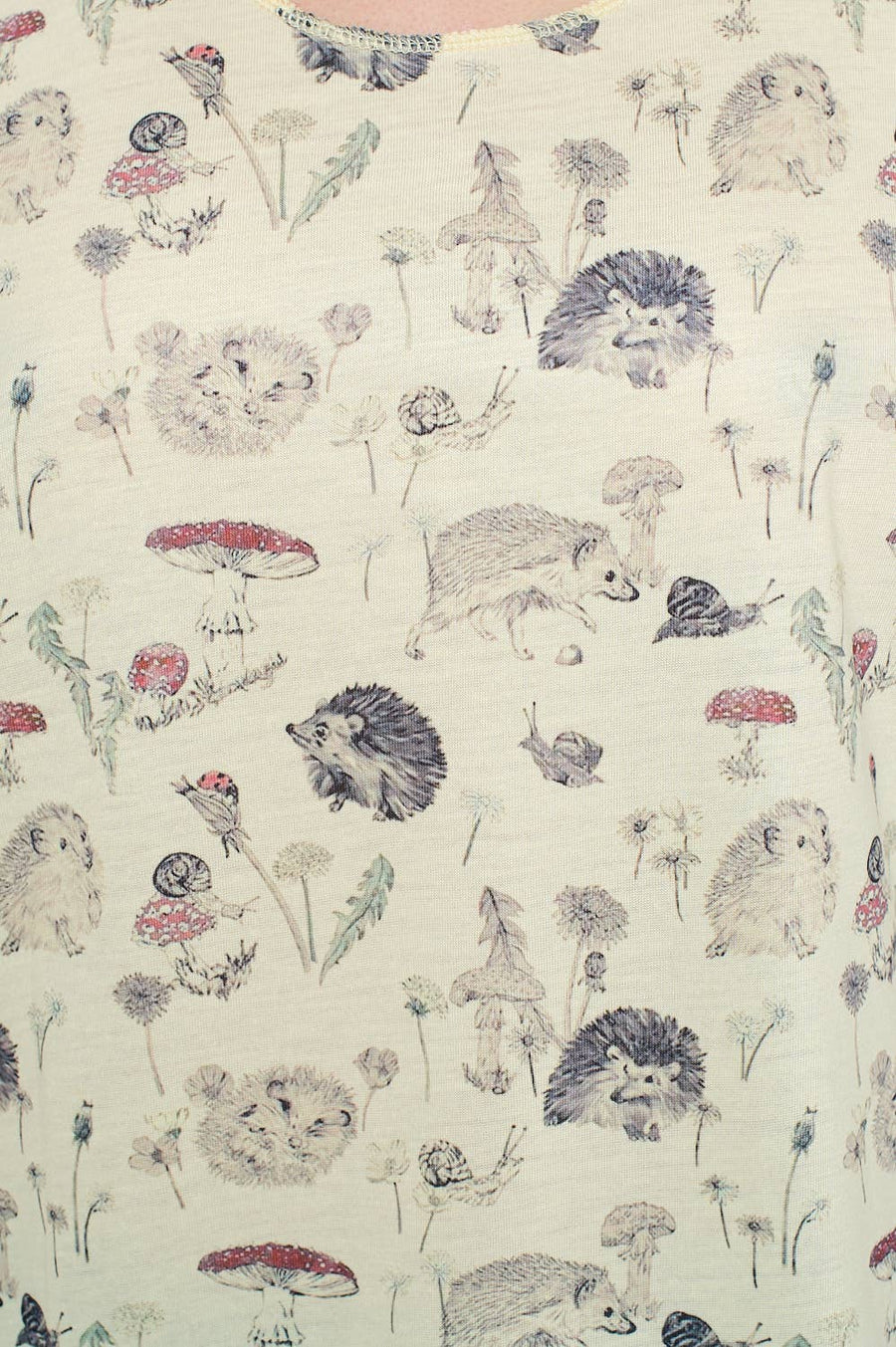 HEDGEHOG FLORAL TANK TOP