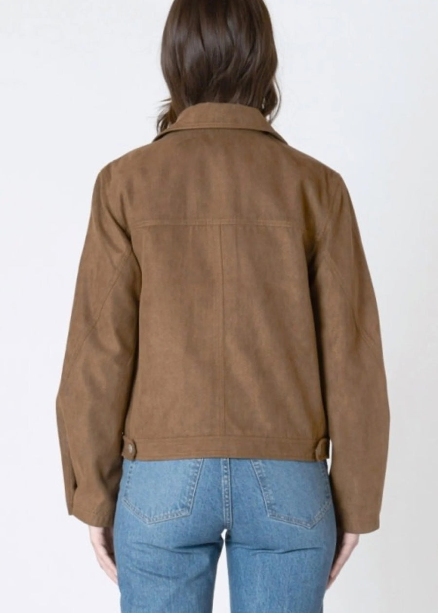 Renata Faux Suede Jacket