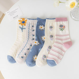 Blossom  Floral  Socks