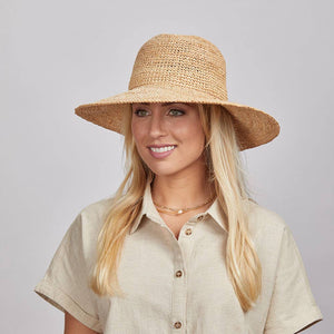 Crochet Raffia Sun Hat - Style Nova