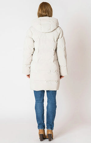 Laura Hooded Puffer Coat ( Birch)