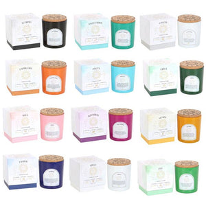 Zodiac Gemstone Crystal Candles