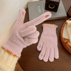 Women's Knitted  Touch Screen Gloves