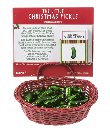 Little Christmas Pickle Orn.