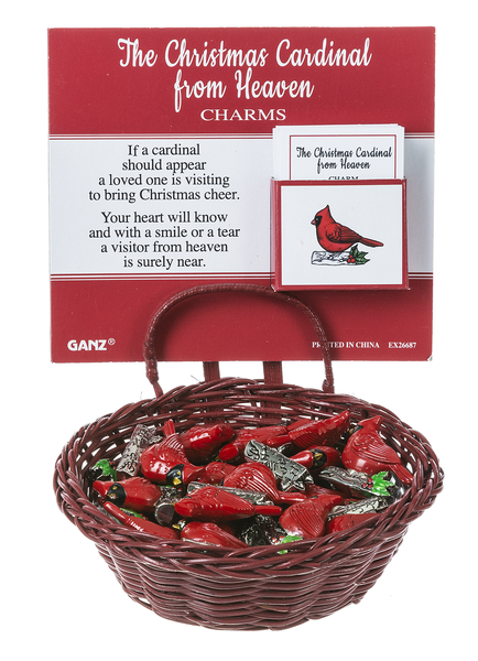 Cardinal from Heaven Charms