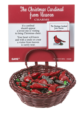 Cardinal from Heaven Charms