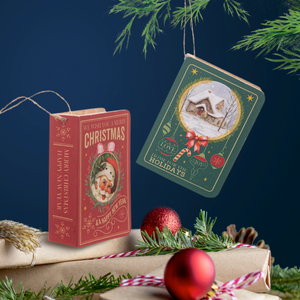 Xmas Book Box Orn.( Asst)