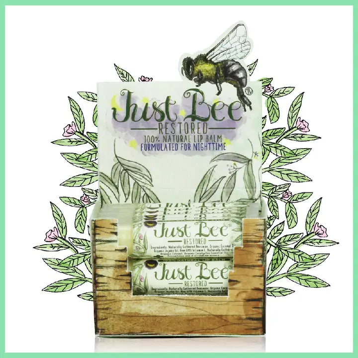 ust Bee Restored Lip Balm - Eucalyptus