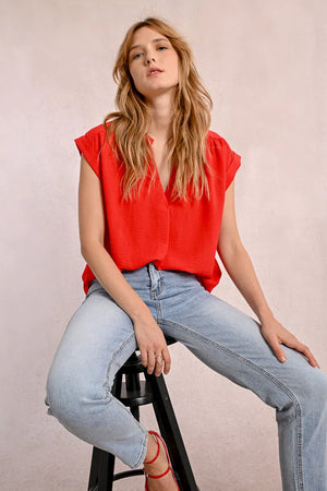 Flowy Blouse Top