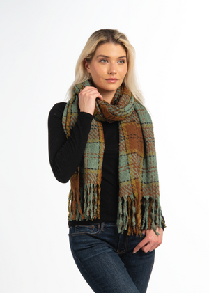 Woodland Plaid Scarf