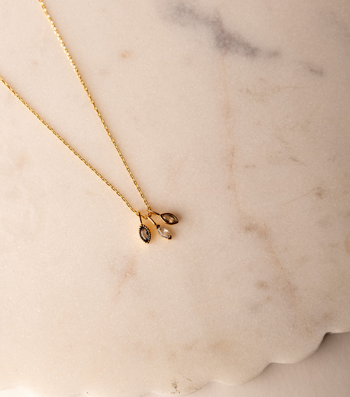 Trinity Drop Necklace