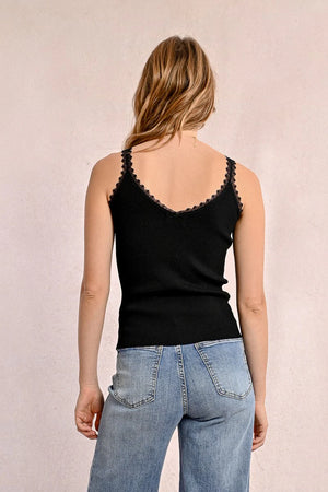 Lace Strap Tank Top