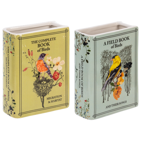 Birdsong Book Vases