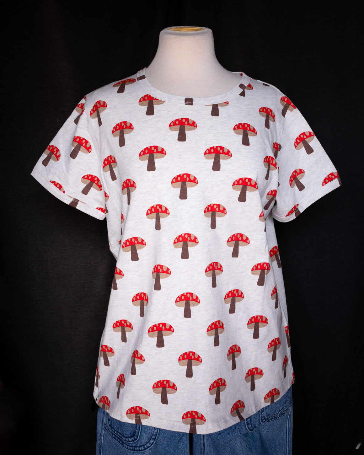 Mushroom Print T-Shirt