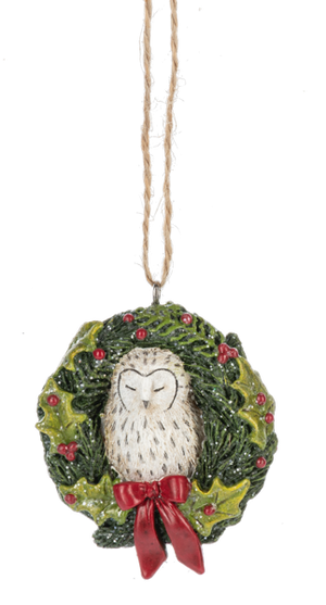 Woodland Critter Ornaments(Asst)