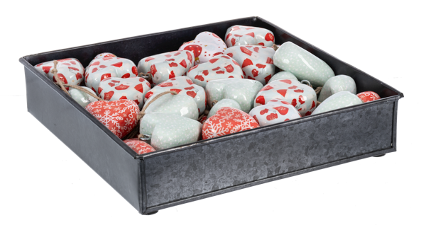 Mini Heart Orn.