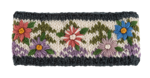 Embroidered Winter Headbands