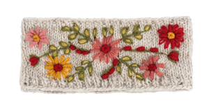 Embroidered Winter Headbands
