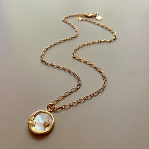 Bestie Necklace - Moon