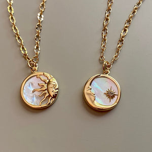 Bestie Necklace - Moon