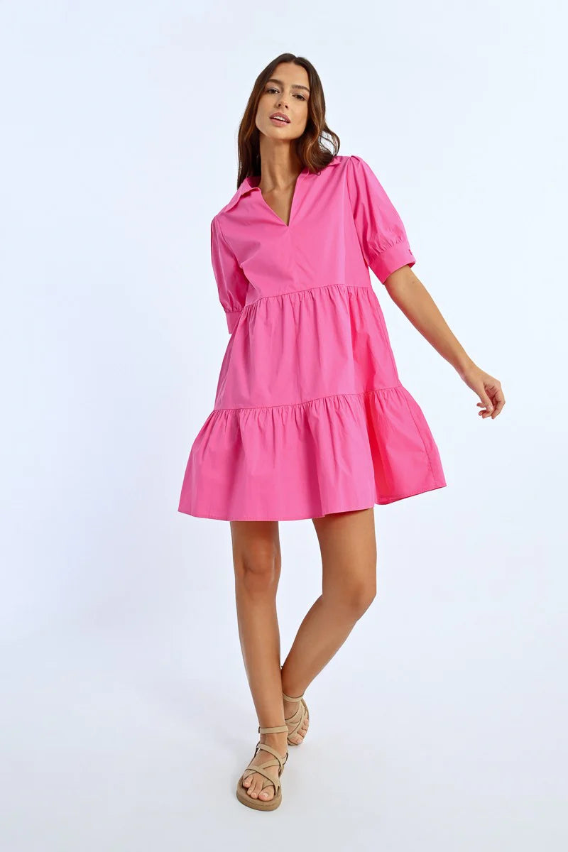Barbie Ruffled Shirt Dress