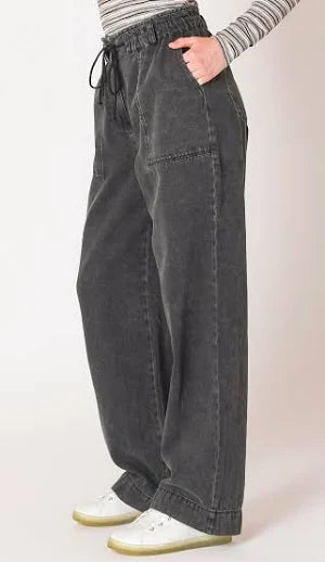 Sonia Wide Leg Denim Pant