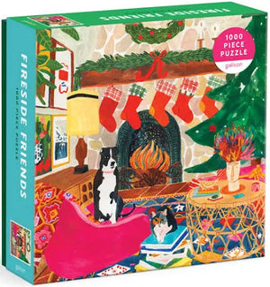 Fireside Friends 1000 Piece Puzzle