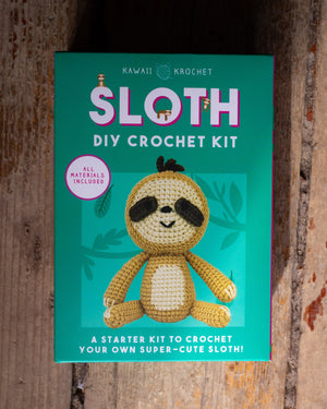 Cute Sloth Diy Kawaii Crochet Kit