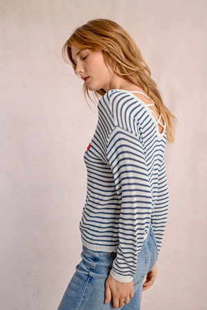 Jenna Striped Sweater