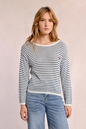 Jenna Striped Sweater