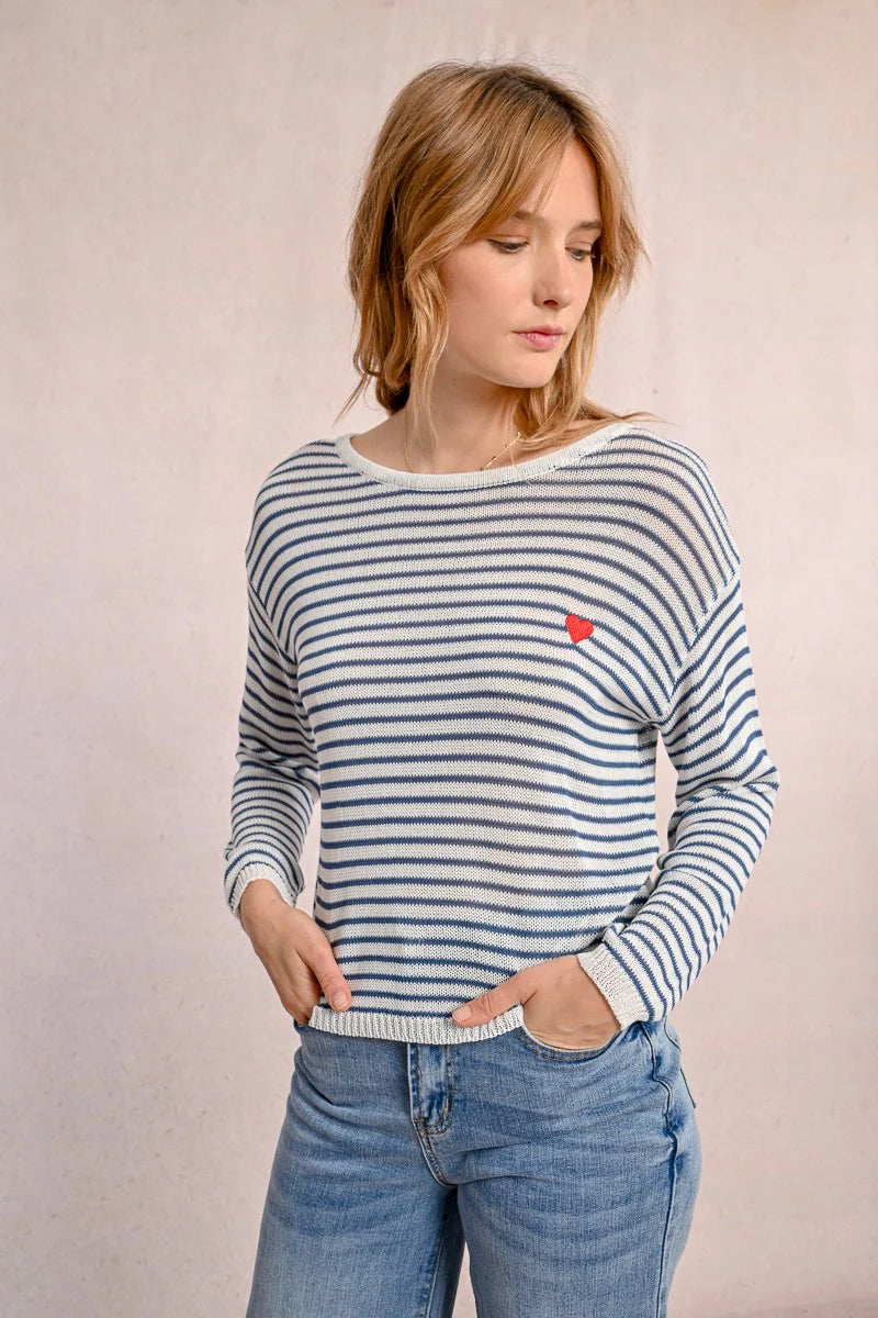 Jenna Striped Sweater