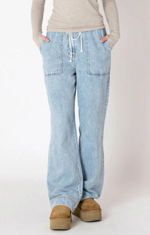 Sonia Wide Leg Denim Pant