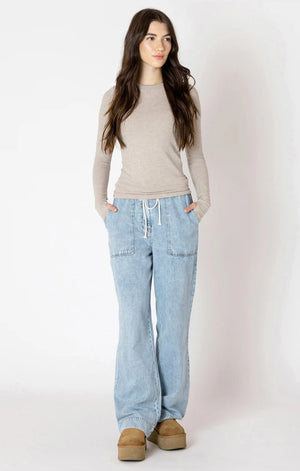 Sonia Wide Leg Denim Pant