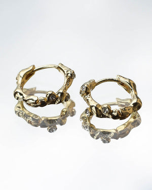 Urszula Crystal Hoop Earrings